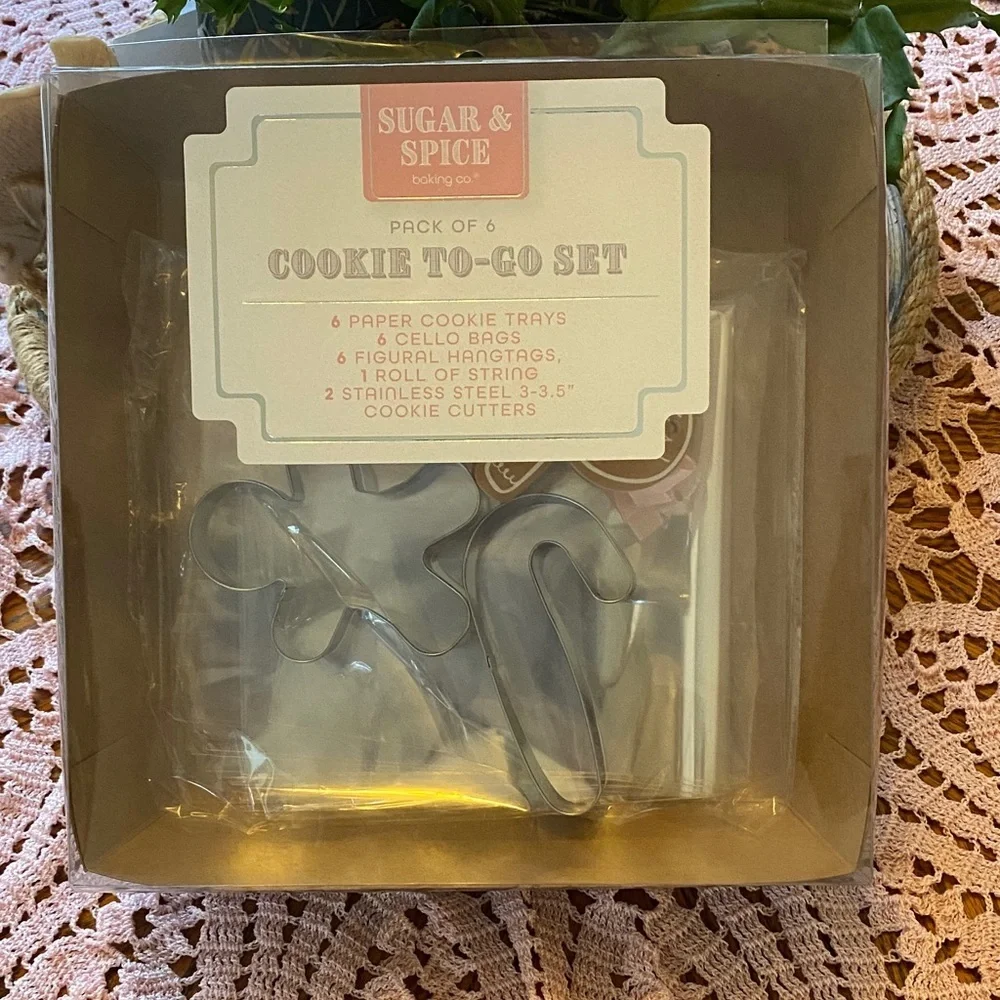 Sugar & Spice Cookie To-Go Set - Silver